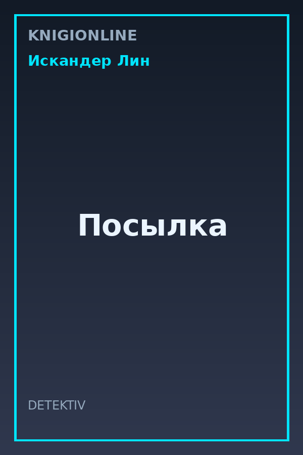 Обложка книги Посылка