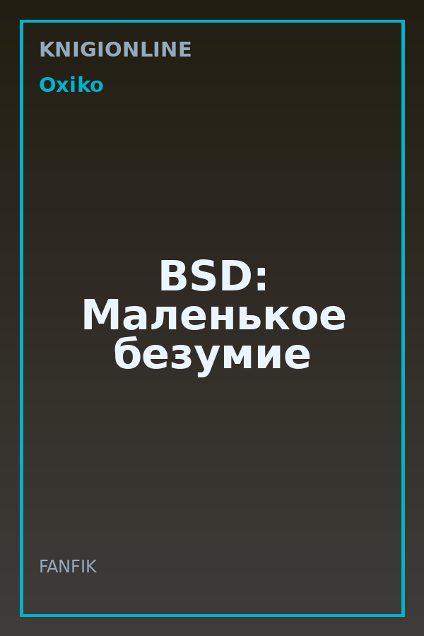 Обложка книги BSD: Маленькое безумие