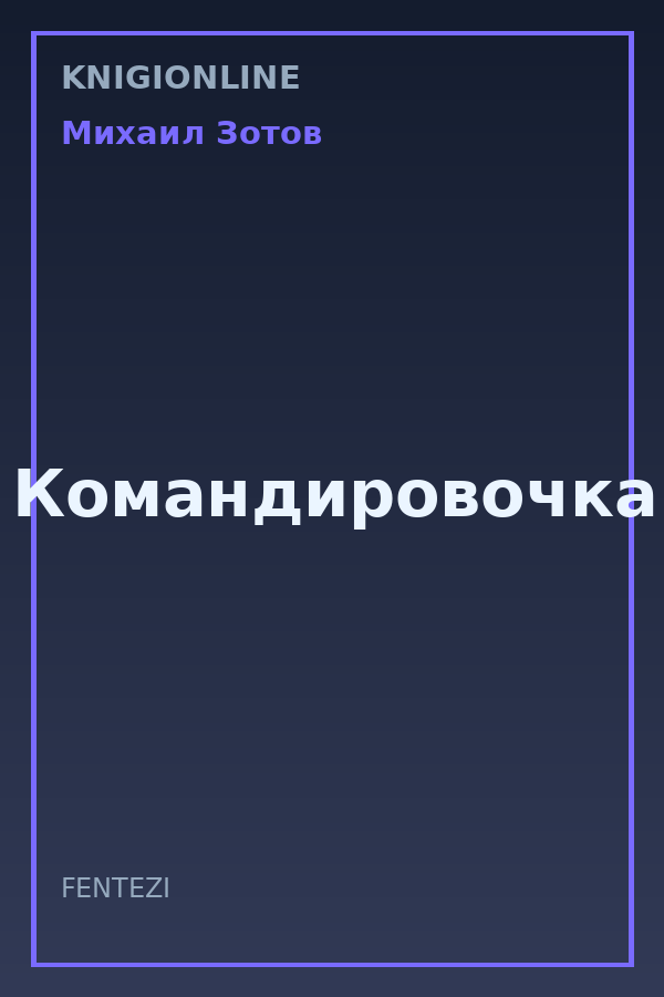 Обложка книги Командировочка