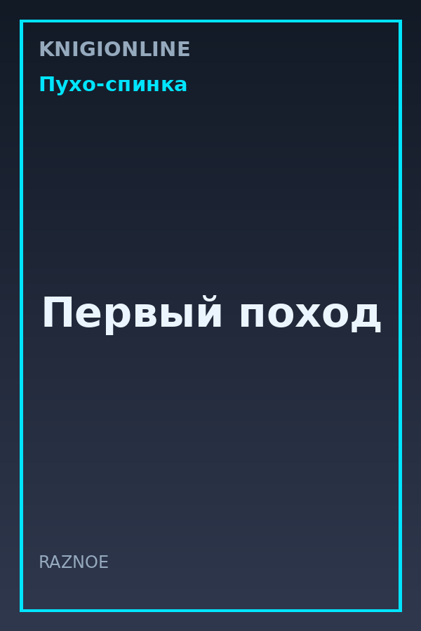 Обложка книги Первый поход