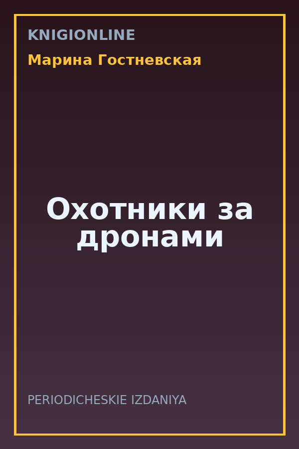 Обложка книги Охотники за дронами