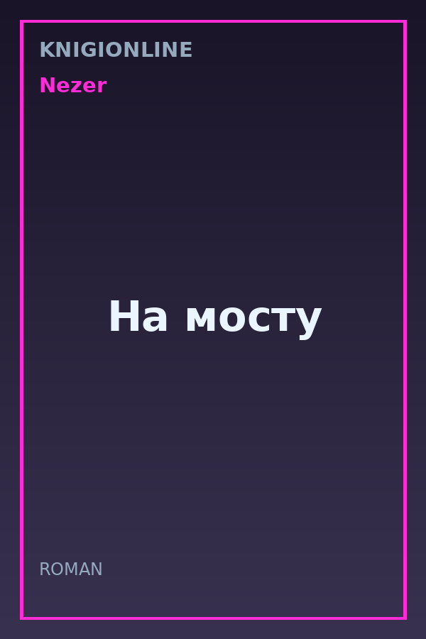 Обложка книги На мосту