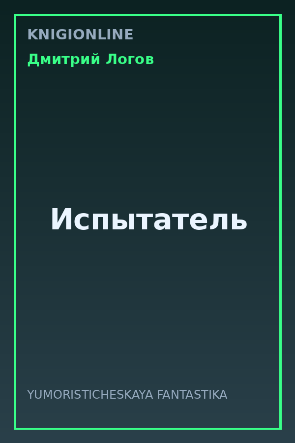 Обложка книги Испытатель