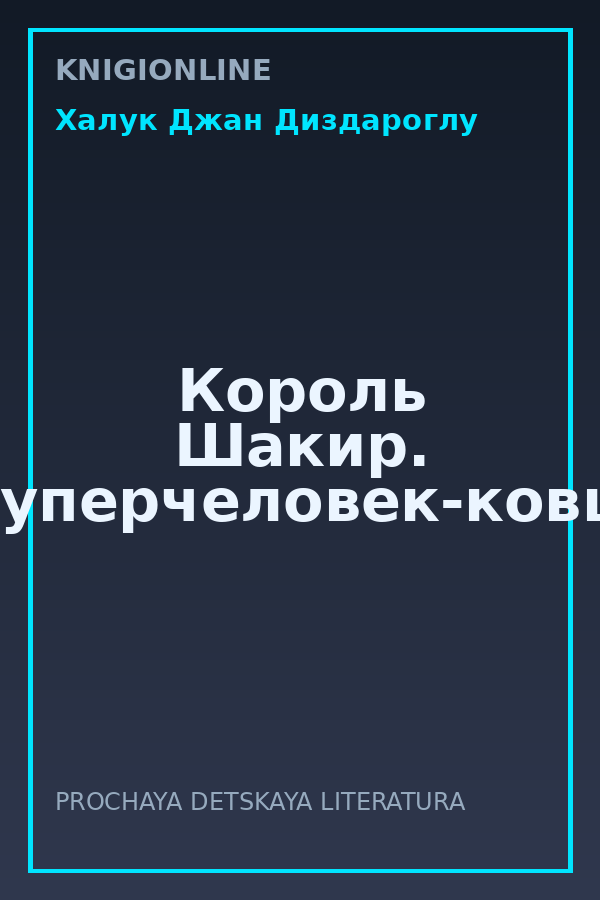 Обложка книги Король Шакир. Суперчеловек-ковш
