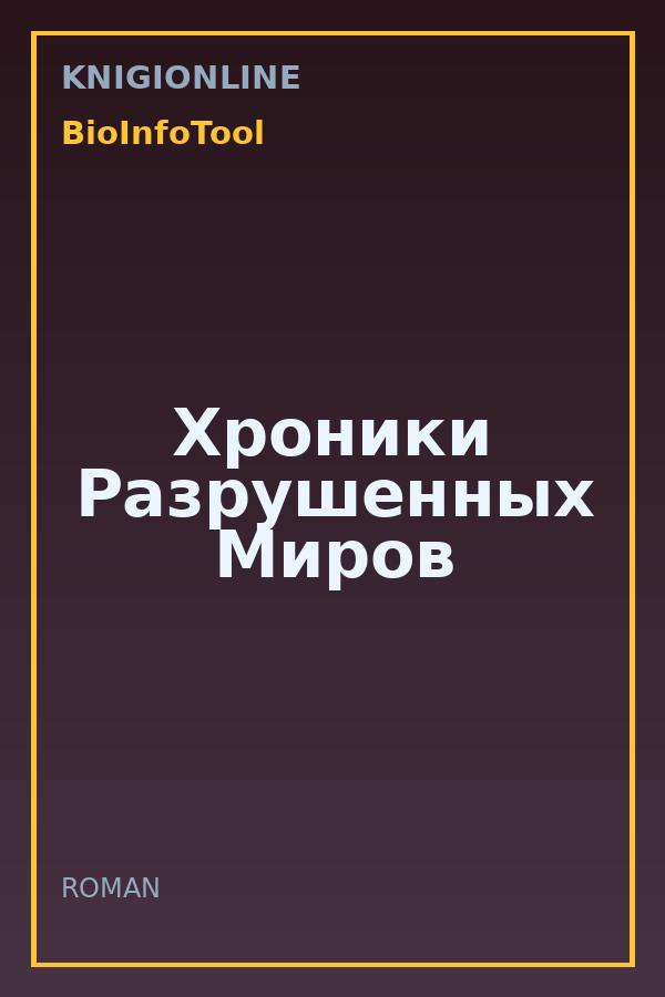 Обложка книги Хроники Разрушенных Миров