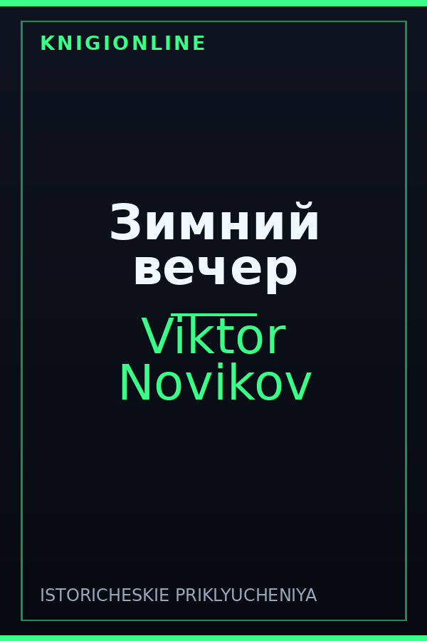 Обложка книги Зимний вечер