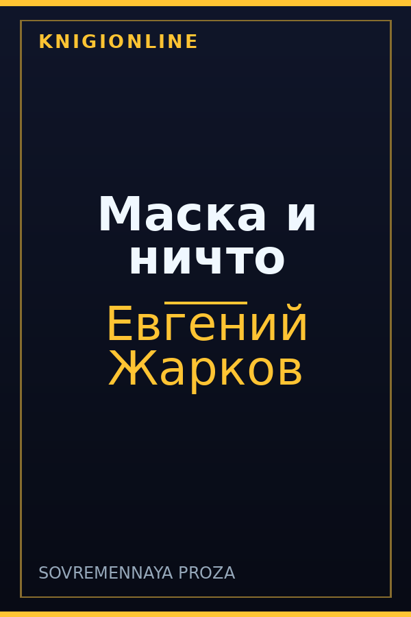 Обложка Маска и ничто