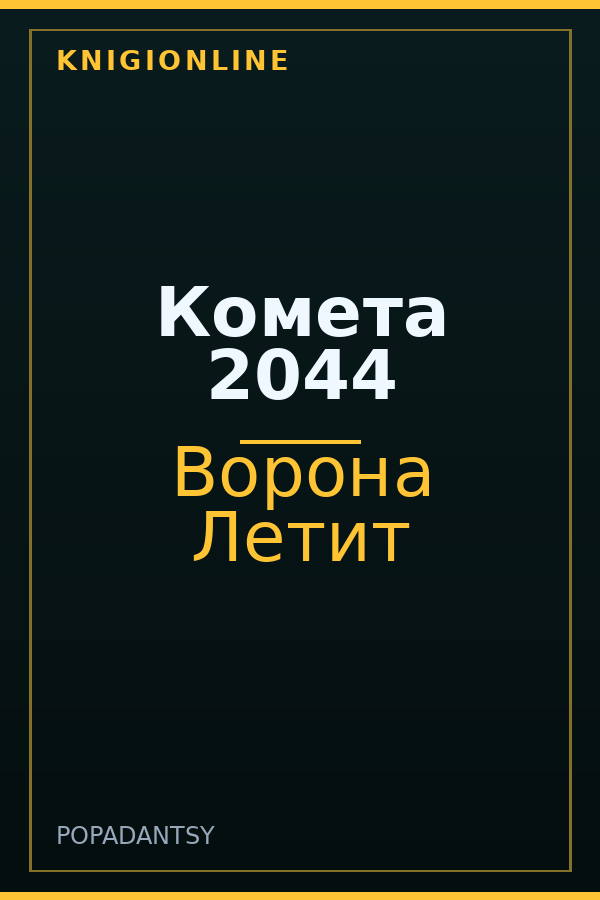 Обложка книги Комета 2044