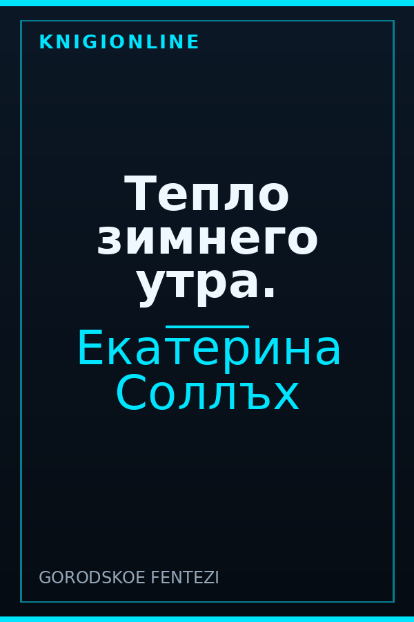 Обложка книги Тепло зимнего утра.