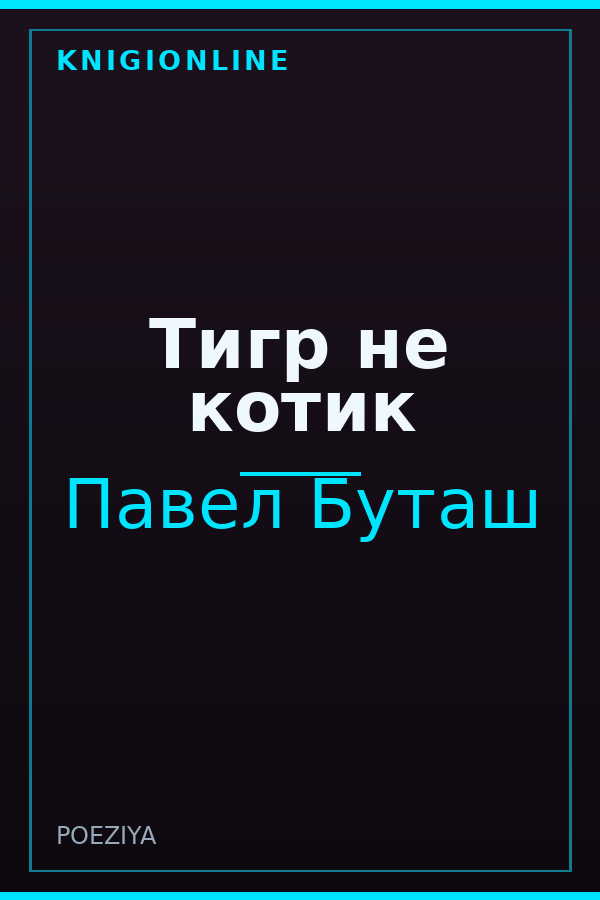 Обложка книги Тигр не котик