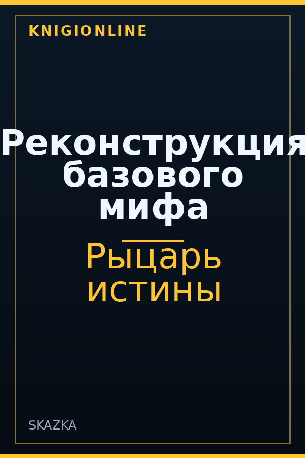 Обложка книги Реконструкция базового мифа