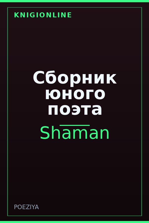 Обложка книги Сборник юного поэта