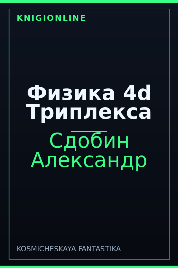 Обложка книги Физика 4d Триплекса