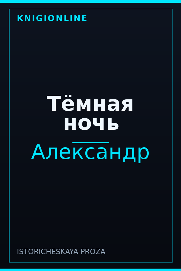 Обложка книги Тёмная ночь